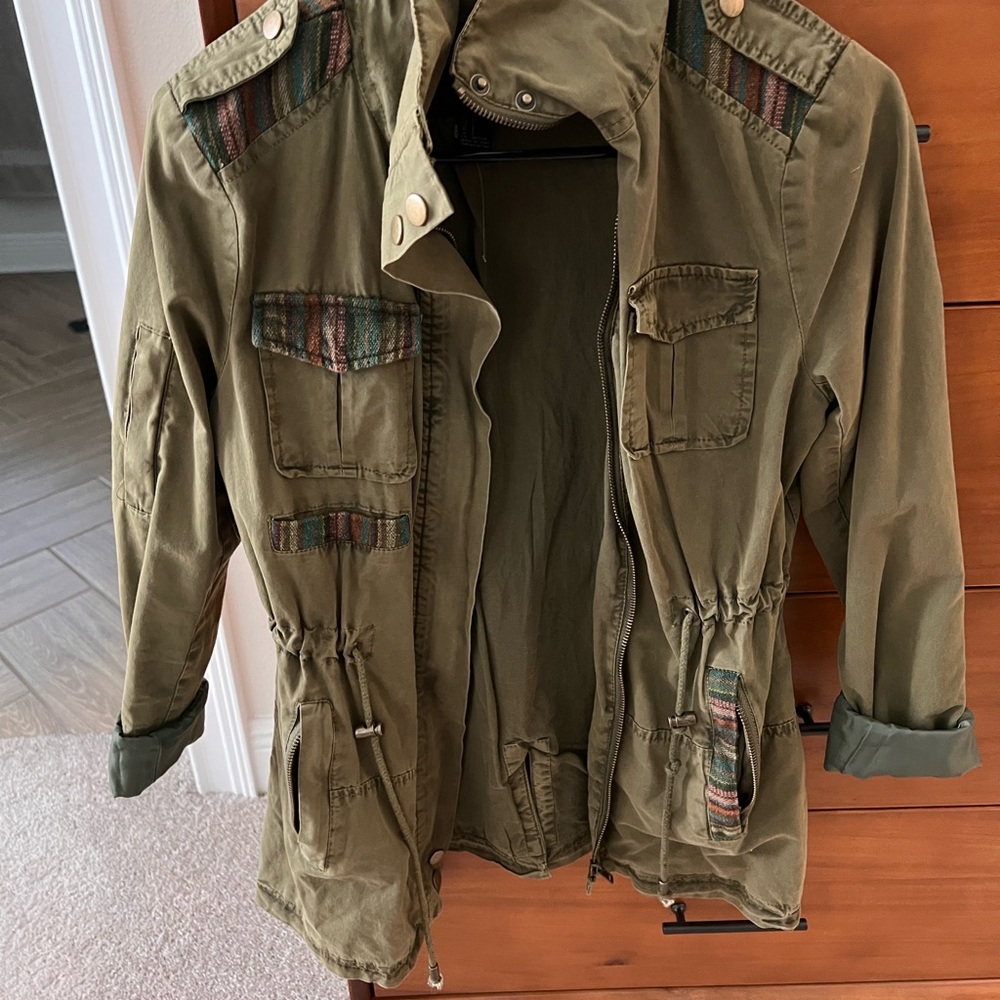 Forver21 anchor jacket - adjustable